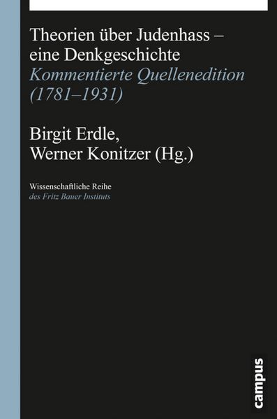 Produktbild: Theorien &uuml;ber Judenhass - eine Denkgeschichte