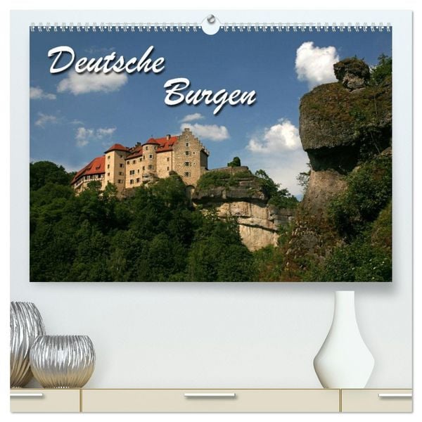Produktbild: Deutsche Burgen (hochwertiger Premium Wandkalender 2026 DIN A2 quer), Kunstdruck in Hochglanz