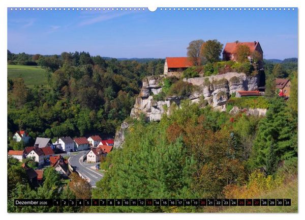 Produktbild: Bamberg und Fr&auml;nkische Schweiz (hochwertiger Premium Wandkalender 2026 DIN A2 quer), Kunstdruck in Hochglanz