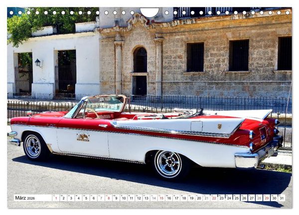 Produktbild: DODGE - Auto-Legenden der 50er Jahre (Wandkalender 2026 DIN A4 quer), CALVENDO Monatskalender