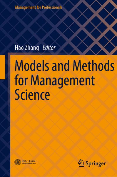 Produktbild: Models and Methods for Management Science