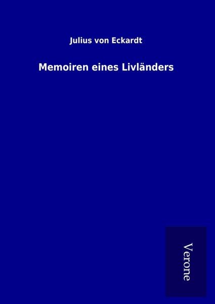 Produktbild: Memoiren eines Livl&auml;nders