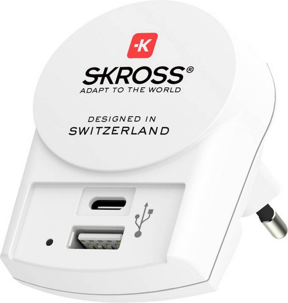 Produktbild: SKROSS Pro+ USB AC30PD Travel Adapter