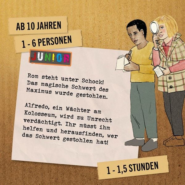 Produktbild: Hidden Games Tatort: Das verschollene Schwert (Junior)