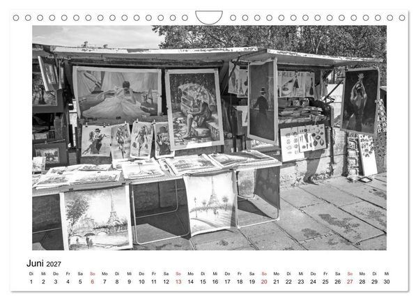 Produktbild: Paris vive la m&eacute;tropole (Wandkalender 2027 DIN A4 quer), CALVENDO Monatskalender