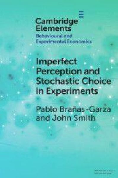 Produktbild: Imperfect Perception and Stochastic Choice in Experiments