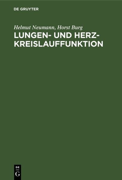 Produktbild: Lungen- und Herz-Kreislauffunktion