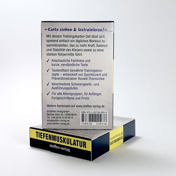 Produktbild: Trainingskarten: Tiefenmuskulatur