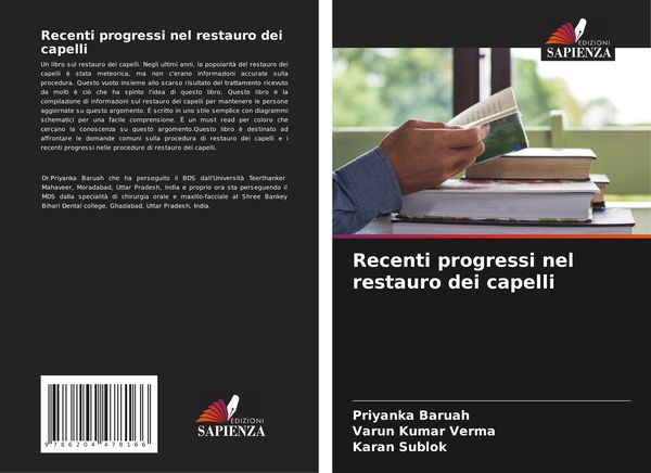 Produktbild: Recenti progressi nel restauro dei capelli
