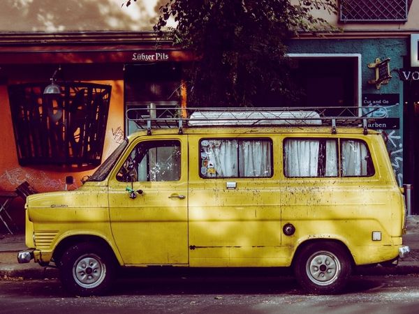 Produktbild: Alter Ford-Bus (Berlin) (Puzzle)