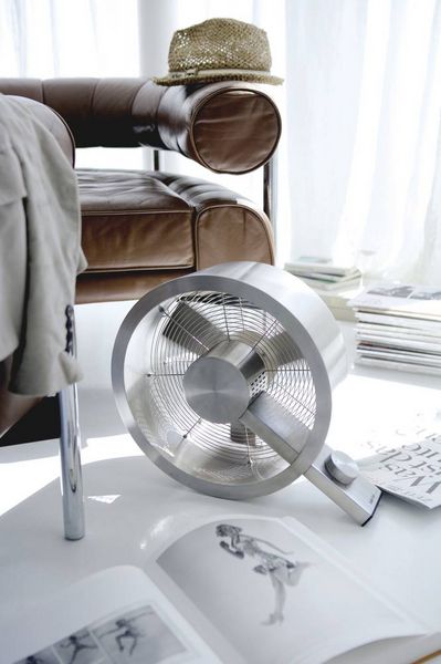 Produktbild: Stadler Form Q Bodenventilator 40W (&Oslash; x H) 43cm x 360mm Metal-brushed