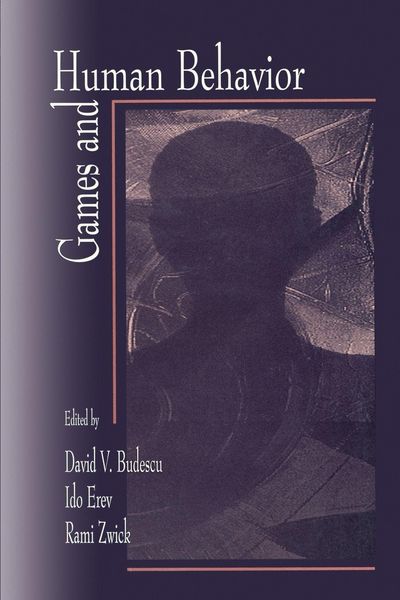 Produktbild: Games and Human Behavior