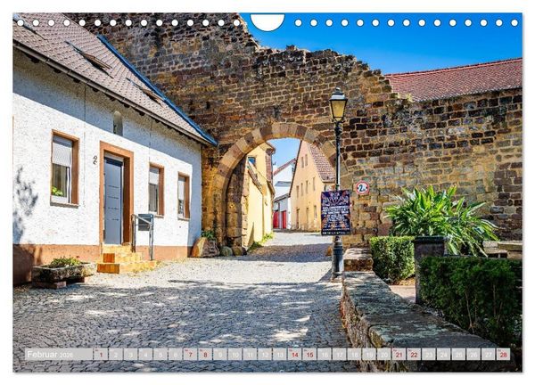 Produktbild: Neuleiningen - Burg- und Weindorf (Wandkalender 2026 DIN A4 quer), CALVENDO Monatskalender