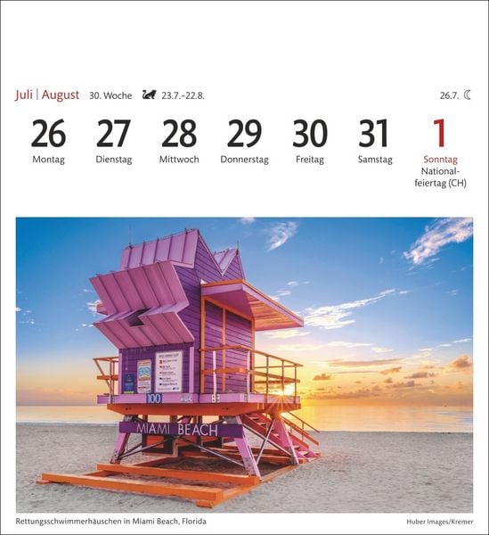 Produktbild: USA Sehnsuchtskalender 2027 - Wochenkalender mit 53 Postkarten