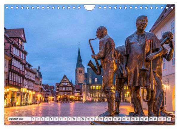 Produktbild: Deutschlands sch&ouml;nste Altst&auml;dte (Wandkalender 2026 DIN A4 quer), CALVENDO Monatskalender