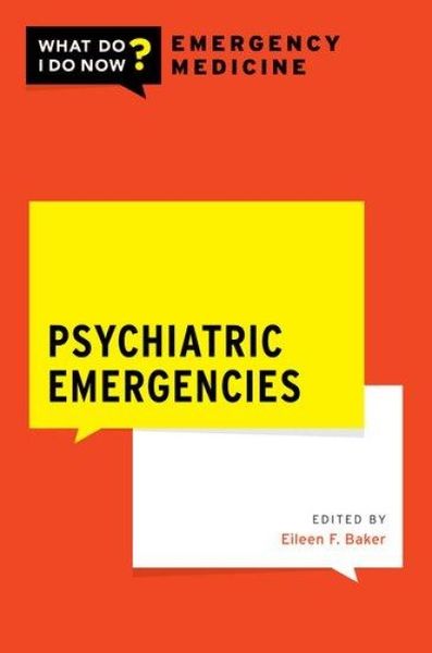 Produktbild: Psychiatric Emergencies