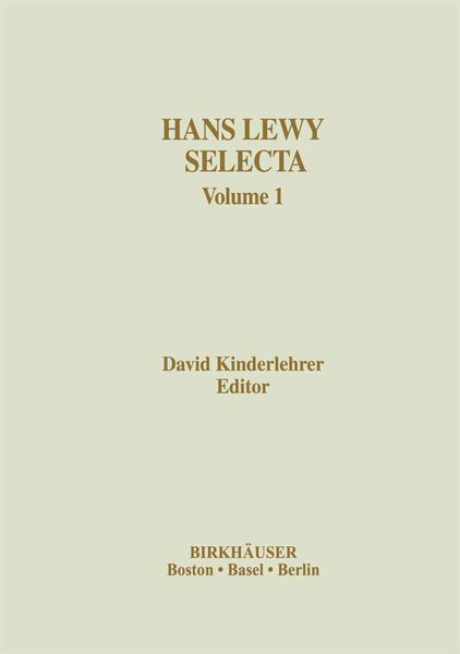 Produktbild: Hans Lewy Selecta