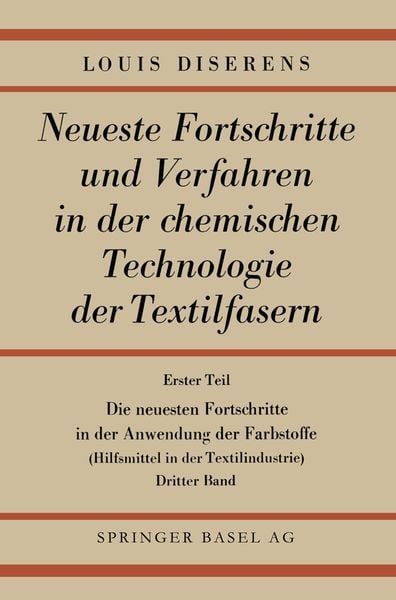 Produktbild: Die neuesten Fortschritte in der Anwendung der Farbstoffe