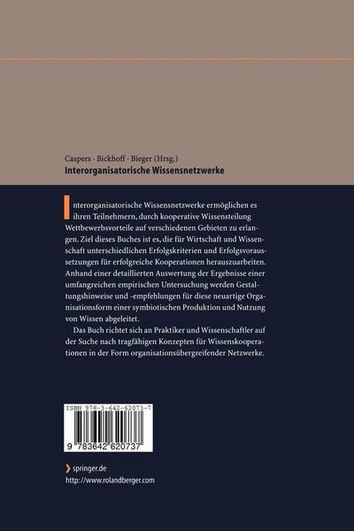 Produktbild: Interorganisatorische Wissensnetzwerke
