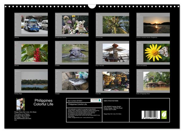 Produktbild: Philippines Colorful Life (Wall Calendar 2026 DIN A3 landscape), CALVENDO 12 Month Wall Calendar