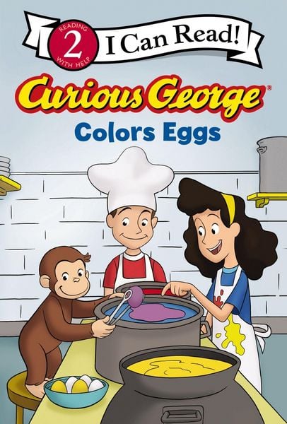 Produktbild: Curious George Colors Eggs