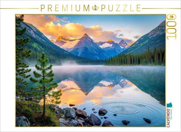 Produktbild: CALVENDO Puzzle Ein See, der mehr spiegelt als Landschaft. | 1000 Teile Lege-Gr&ouml;&szlig;e 64x48cm Foto-Puzzle f&uuml;r gl&uuml;ckliche Stunden