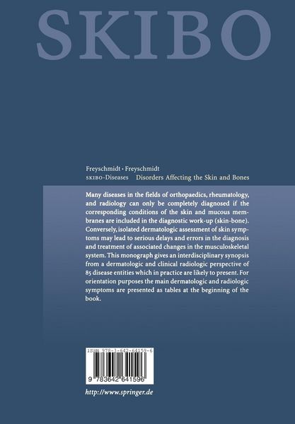 Produktbild: SKIBO-Diseases Disorders Affecting the Skin and Bones