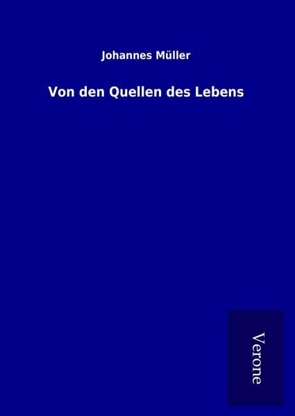 Produktbild: Von den Quellen des Lebens