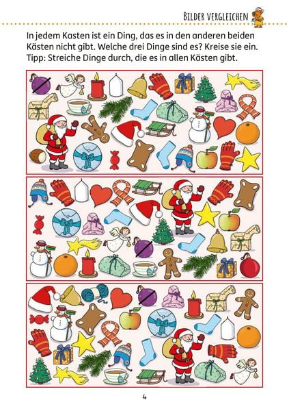 Produktbild: Weihnachtsr&auml;tsel &ndash; R&auml;tselblock ab 8 Jahre