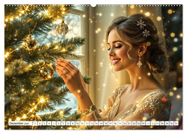 Produktbild: Lichtgefl&uuml;ster (hochwertiger Premium Wandkalender 2026 DIN A2 quer), Kunstdruck in Hochglanz