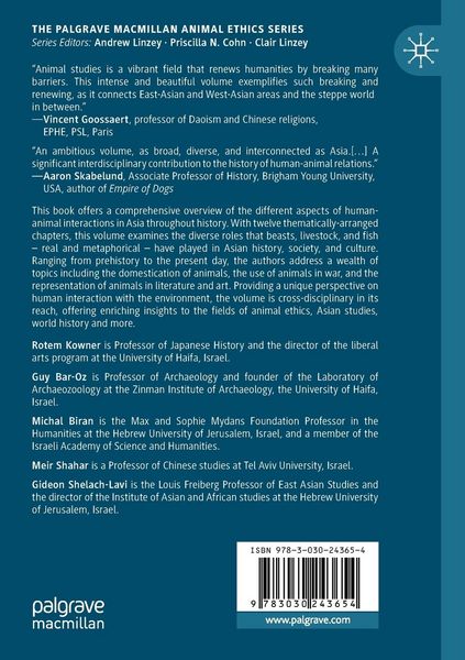 Produktbild: Animals and Human Society in Asia