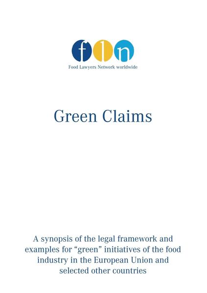 Produktbild: Green Claims