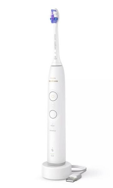 Produktbild: Philips HX7400/01 Elektrische Zahnb&uuml;rste Schallzahnb&uuml;rste Wei&szlig;