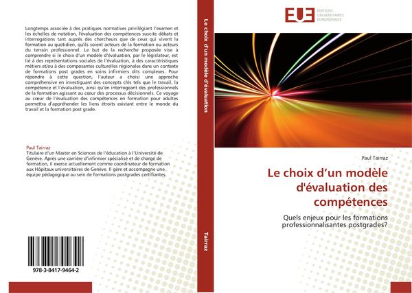 Produktbild: Le choix d'un mod&egrave;le d'&eacute;valuation des comp&eacute;tences