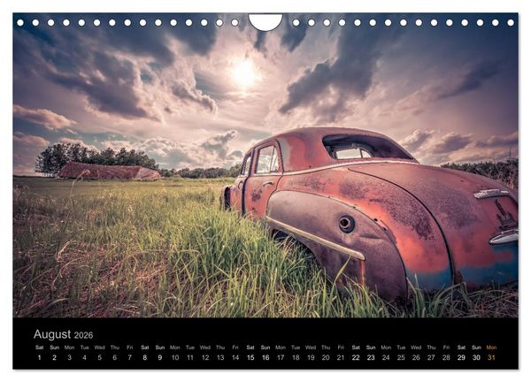 Produktbild: Classic Automotive Rust (Wall Calendar 2026 DIN A4 landscape), CALVENDO 12 Month Wall Calendar