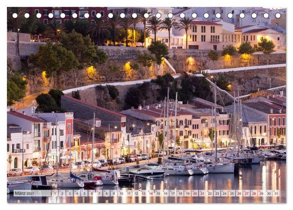 Produktbild: Menorca - Perle im MIttelmeer (Tischkalender 2027 DIN A5 quer), CALVENDO Monatskalender