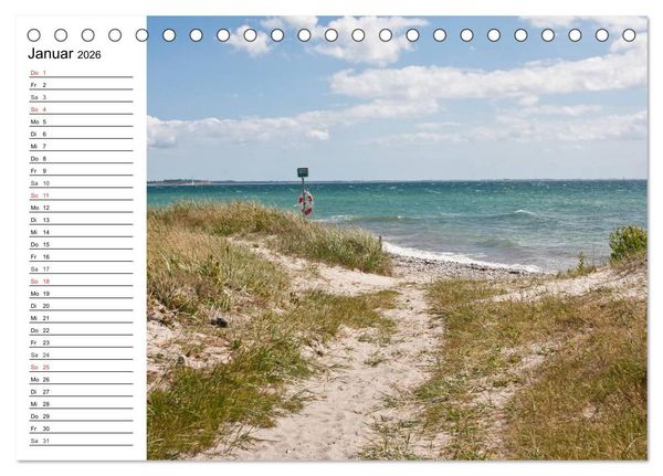 Produktbild: Insel &AElig;r&oslash; - Perle der D&auml;nischen S&uuml;dsee (Tischkalender 2026 DIN A5 quer), CALVENDO Monatskalender
