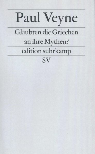 Produktbild: Glaubten die Griechen an ihre Mythen?