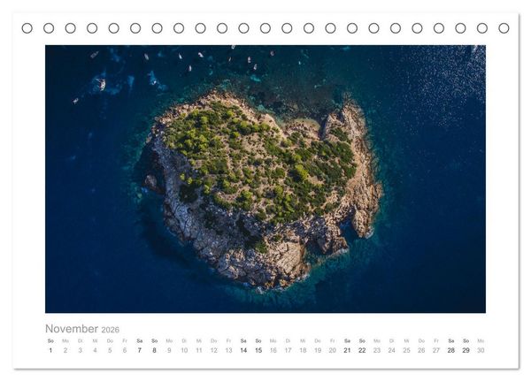 Produktbild: Mallorca - Natur pur (Tischkalender 2026 DIN A5 quer), CALVENDO Monatskalender