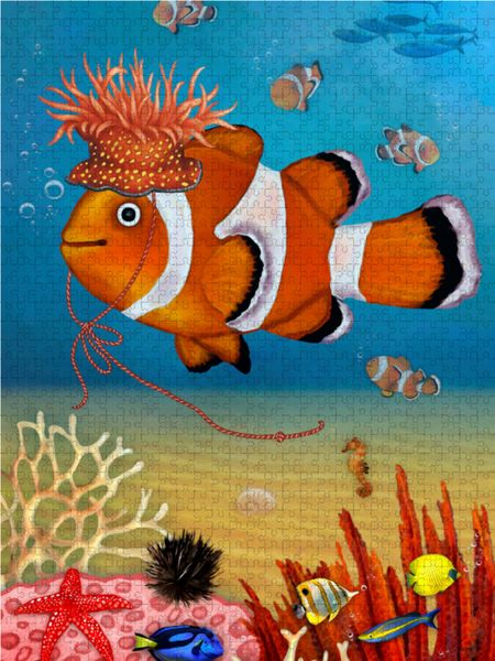 Produktbild: CALVENDO Puzzle Mein Clownfisch Rio | 2000 Teile Lege-Gr&ouml;&szlig;e 90x67cm Foto-Puzzle f&uuml;r gl&uuml;ckliche Stunden