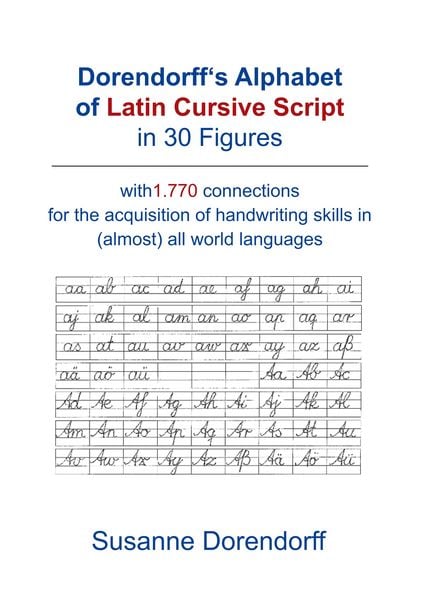 Produktbild: Dorendorff 's Alphabet of Latin Cursive Script in Figures