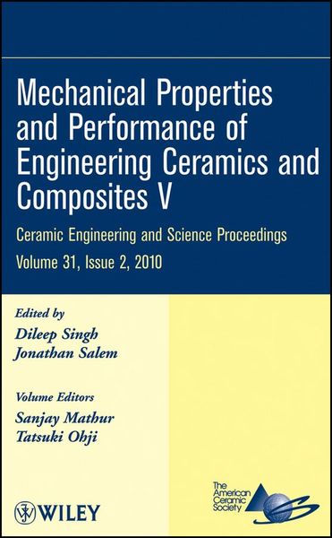 Produktbild: Mechanical Properties and Performance of Engineering Ceramics and Composites V, Volume 31, Issue 2