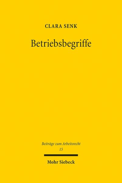 Produktbild: Betriebsbegriffe