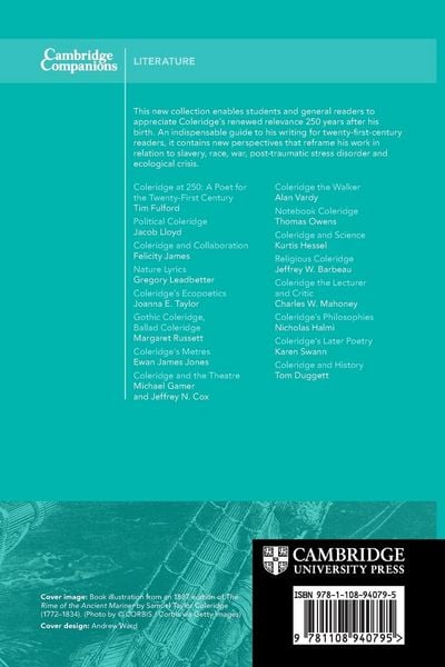 Produktbild: The New Cambridge Companion to Coleridge
