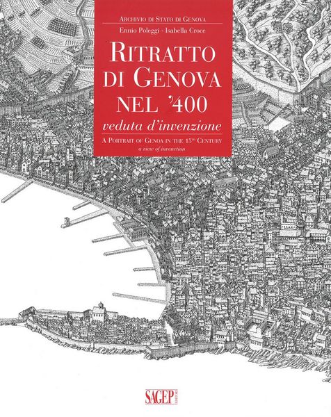 Produktbild: Ritratto di Genova nel '400. Veduta d'invenzione. Ediz. italiana e inglese