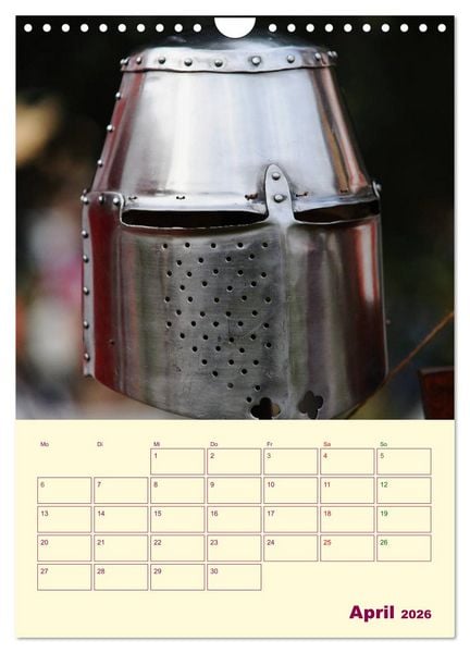 Produktbild: Spektakulum - Mittelalterliches Kalendarium (Wandkalender 2026 DIN A4 hoch), CALVENDO Monatskalender