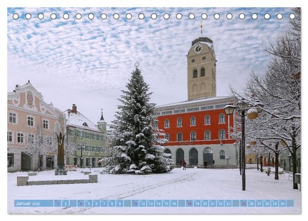 Produktbild: Herzogstadt Erding (Tischkalender 2026 DIN A5 quer), CALVENDO Monatskalender
