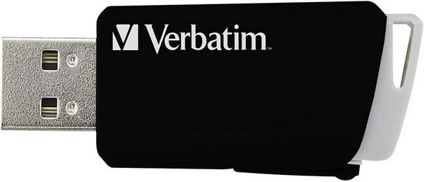 Produktbild: VERBATIM USB 3.2 Drive 32GB Store'n Click, schwarz