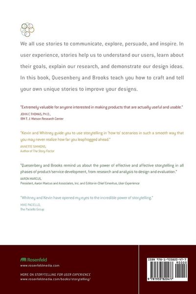 Produktbild: Storytelling for User Experience