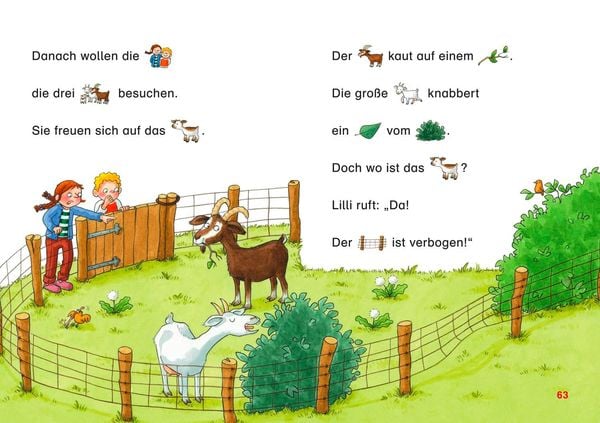 Produktbild: Duden Leseprofi &ndash; Mit Bildern lesen lernen: Verr&uuml;ckte Tiergeschichten